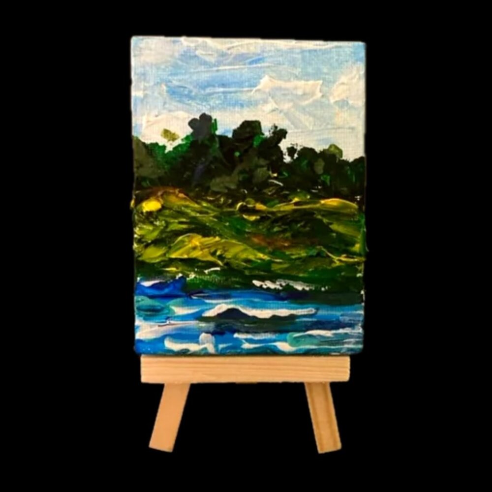 new rare hand paintings of many beautiful things mini hand painted